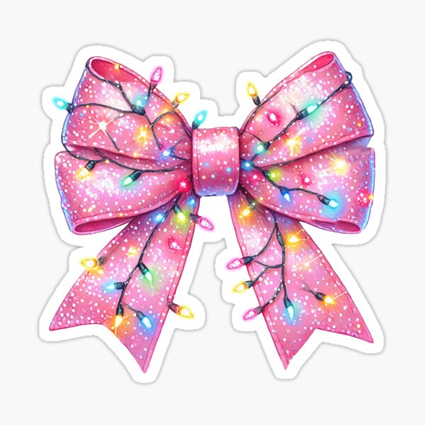 Sparkling Pink Bow