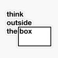Think outside the box