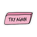 Try again