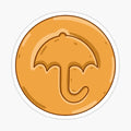 Umbrella cookie