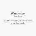 Wanderlust