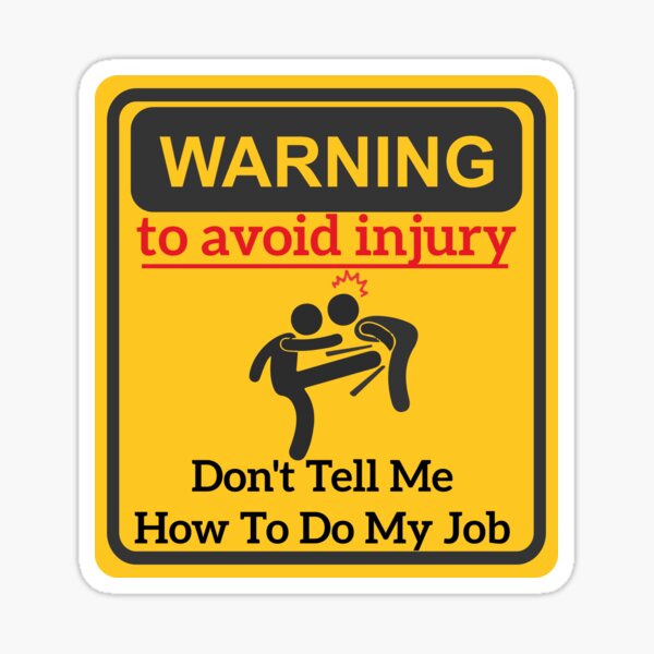 Warning - Don't Tell Me