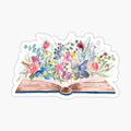 Watercolor Open Book