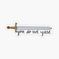 You Do Not Yield from Throne