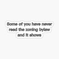 Zoning Bylaw Humor