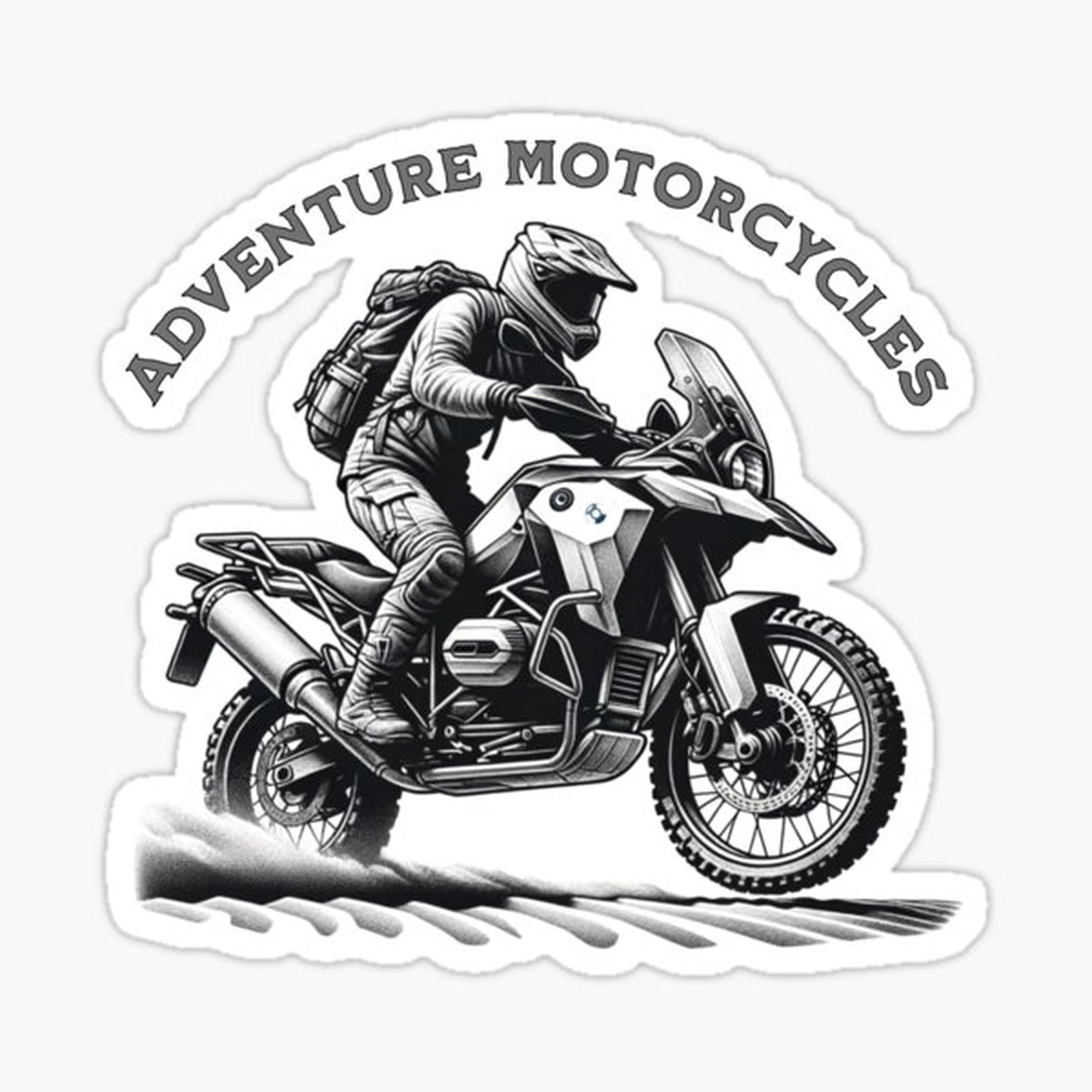Adventure Motorcycle Rider – ADV Touring _ Dual Sport Graphic
