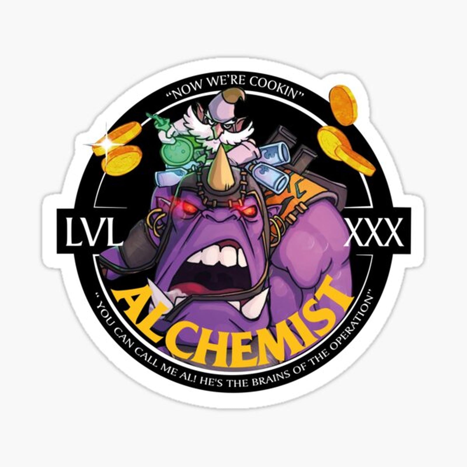 Alchemist Dota 2 Art