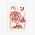alley rose stamp