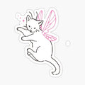 Angel cat