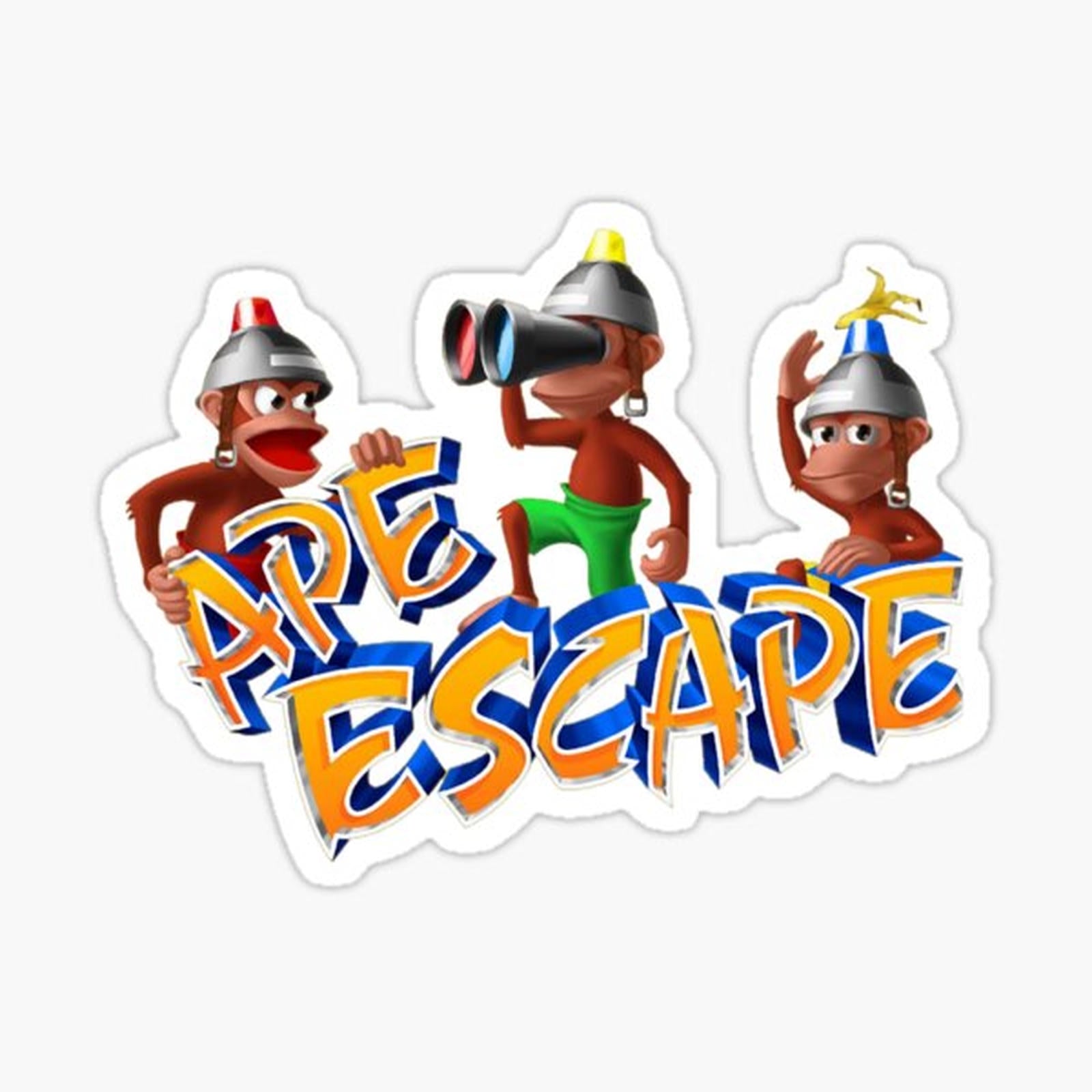 Ape Escape PS1 Playstation Logo