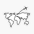around the world