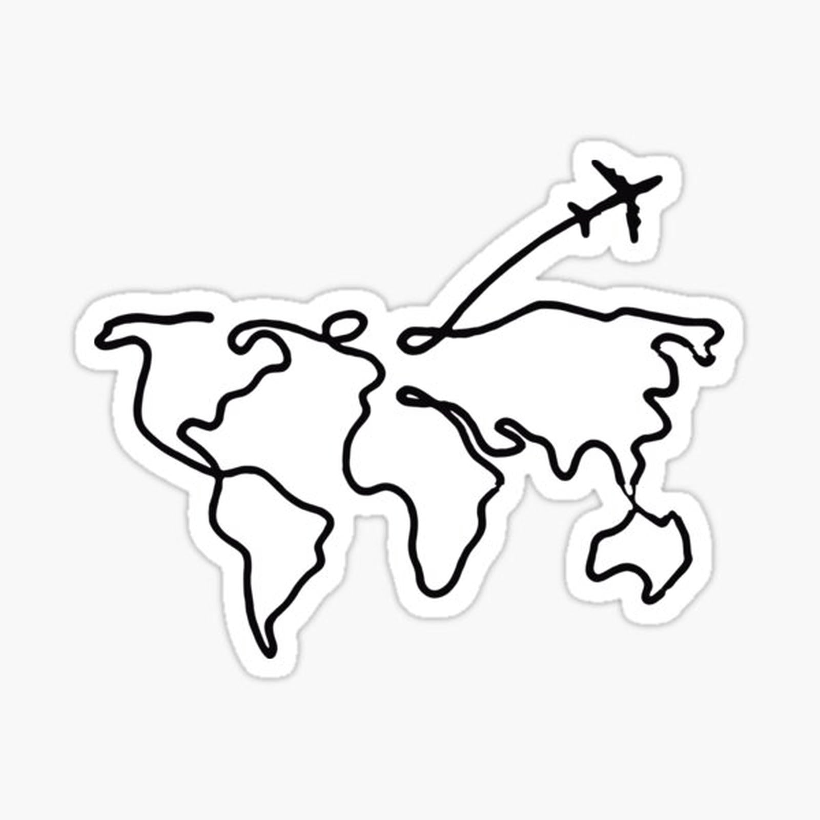 around the world