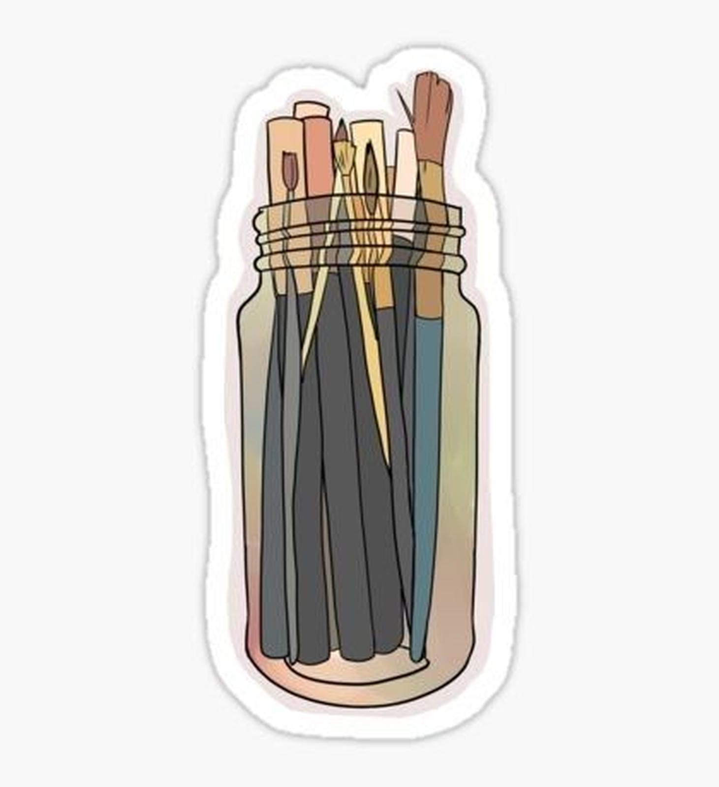 art tool cup