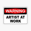 - ARTIST AT WORK