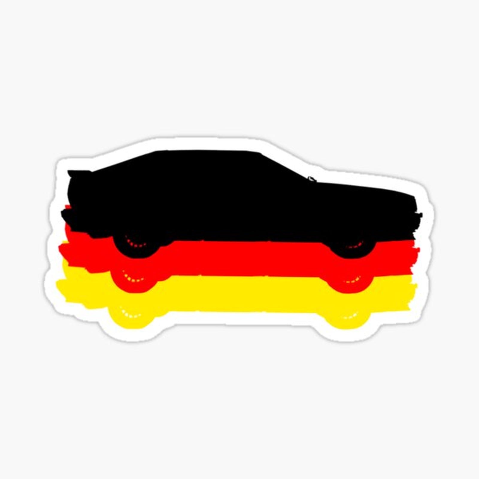 Audi Quattro German flag