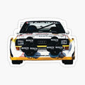 Audi Quattro WRC Group B rally car