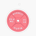 Barbell Cutie- Pink