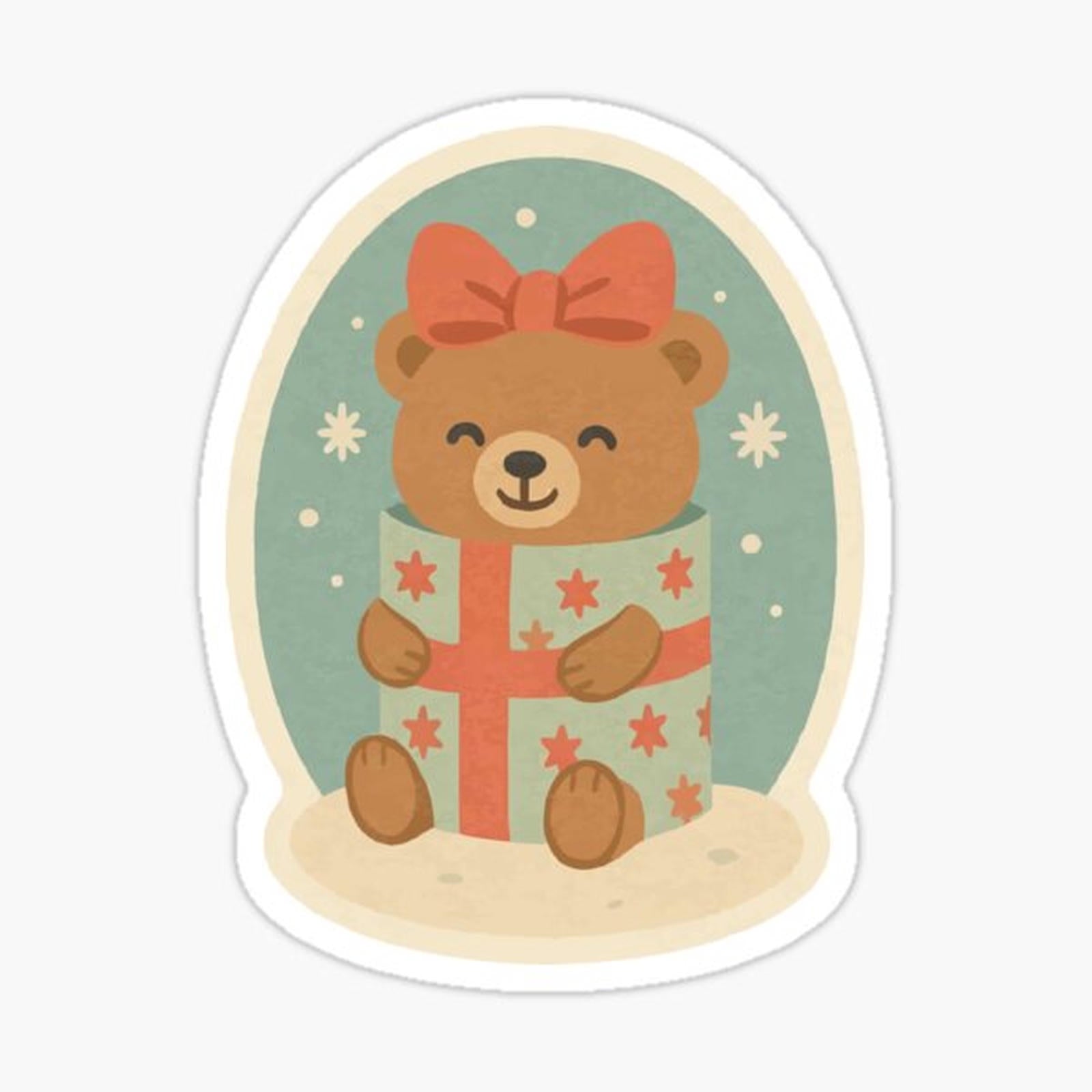 Bear Gift Surprise – Cozy Holiday