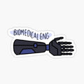 Biomedical Engineering Sticker
