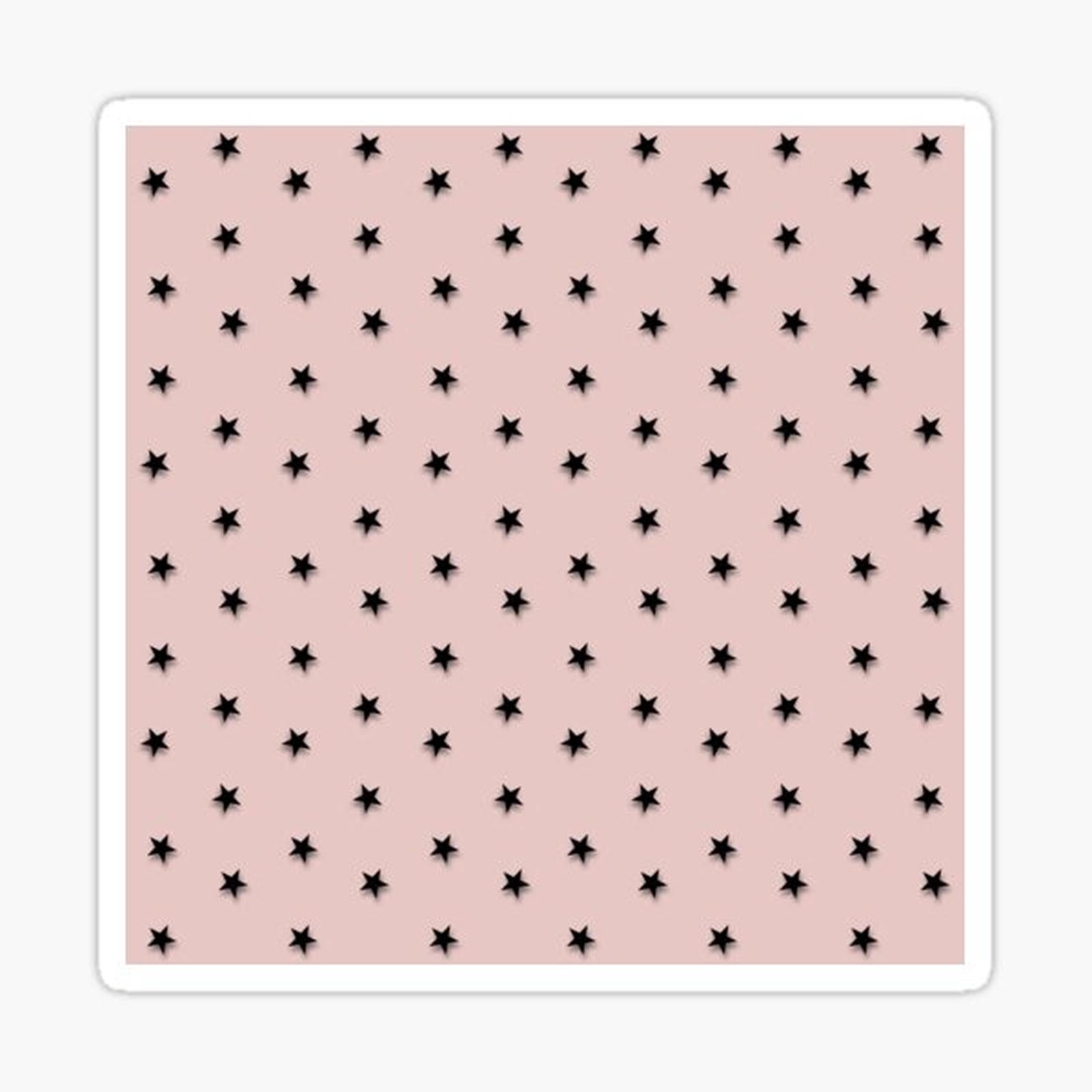 Black Stars Pink