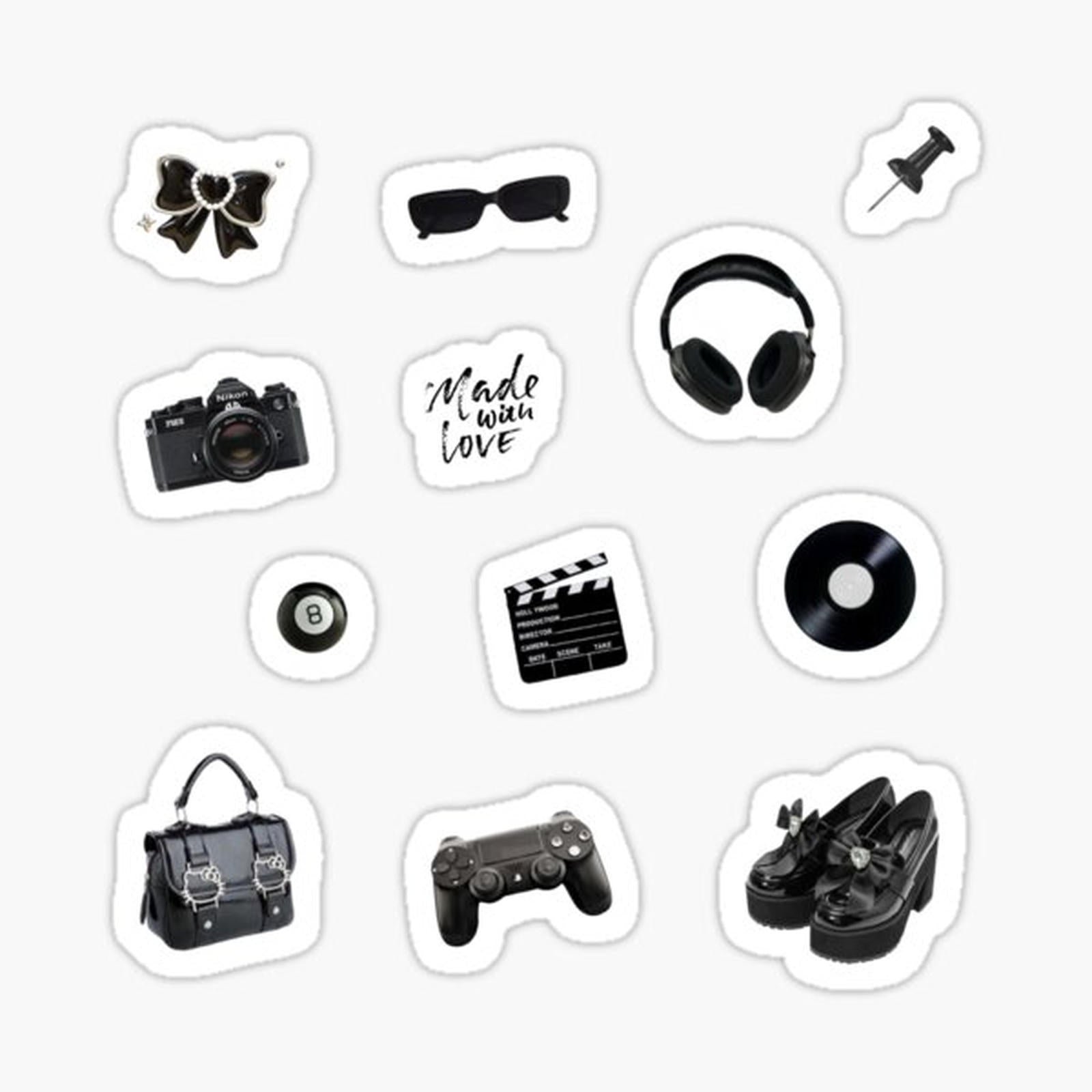BLACK THEME SCRAPBOOK