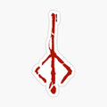 Bloodborne Red Logo Fear The Old Blood Chest