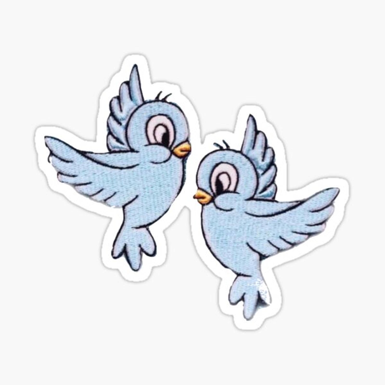 blue birds coquette