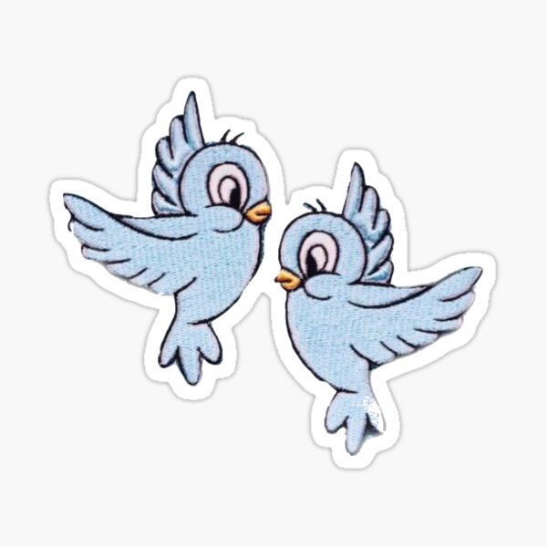 blue birds coquette