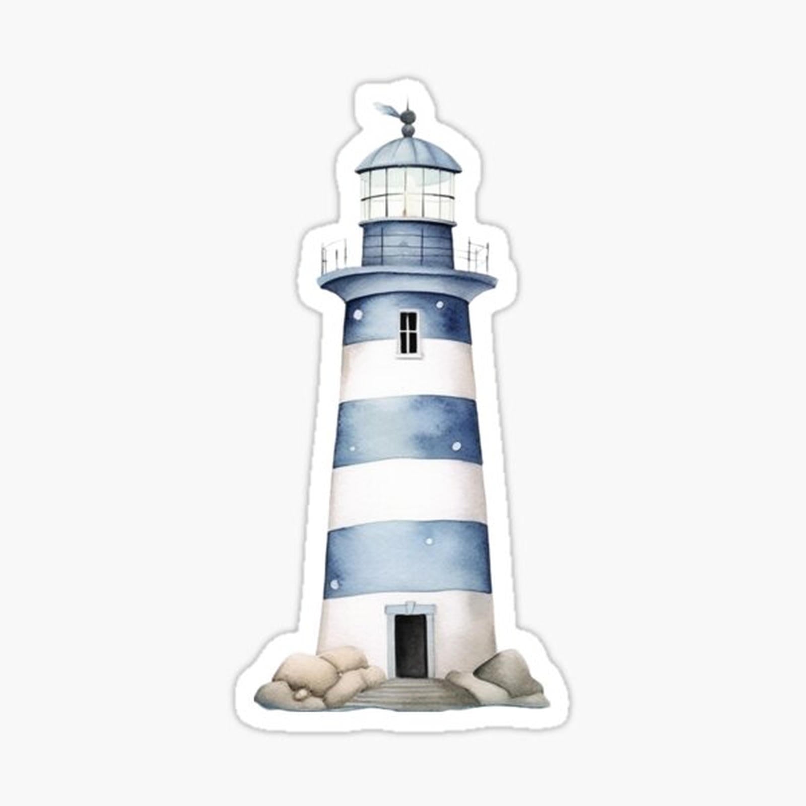 Blue lighthouse