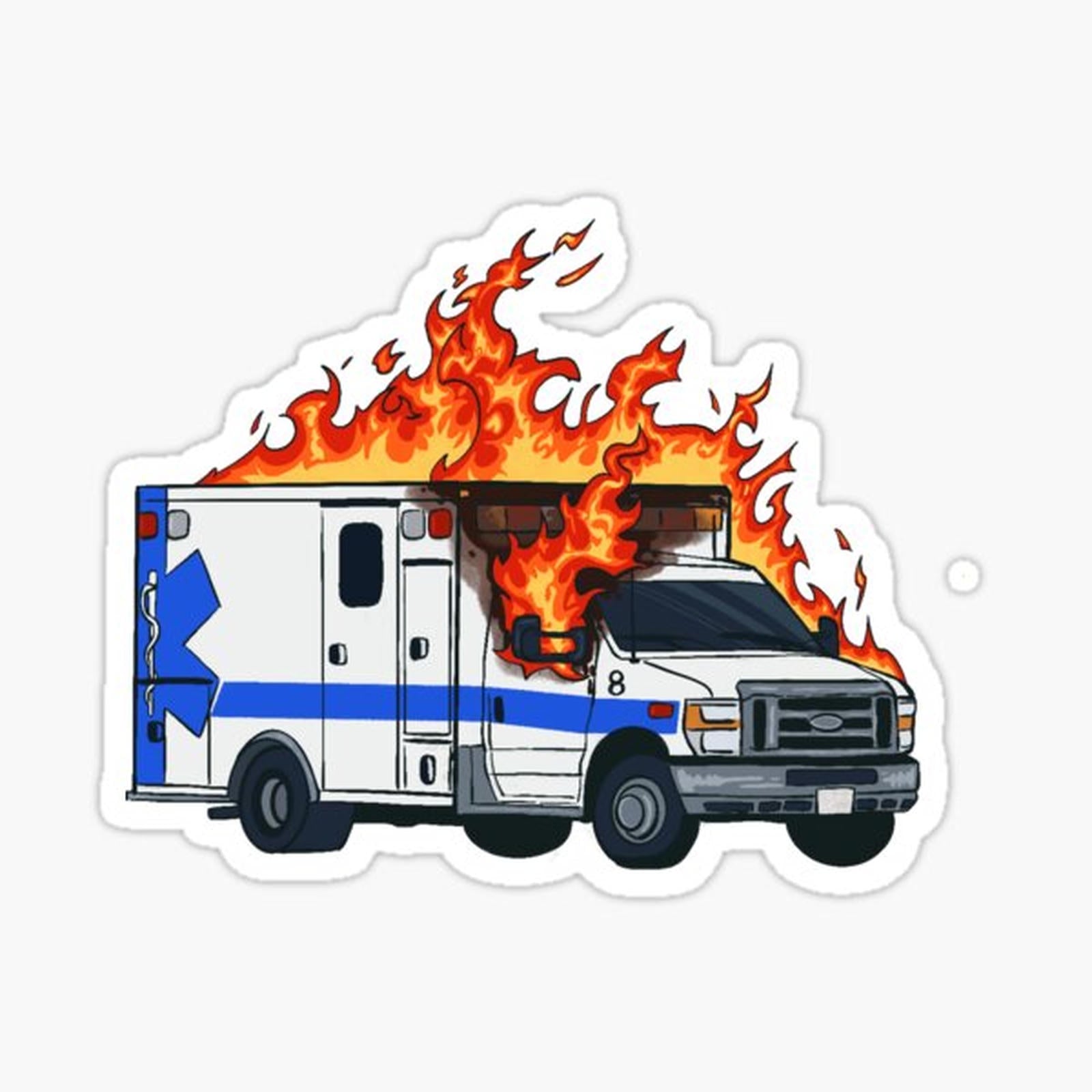 Bonfire ambulance