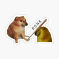 Bonk dog memes