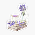 Book and Lavender