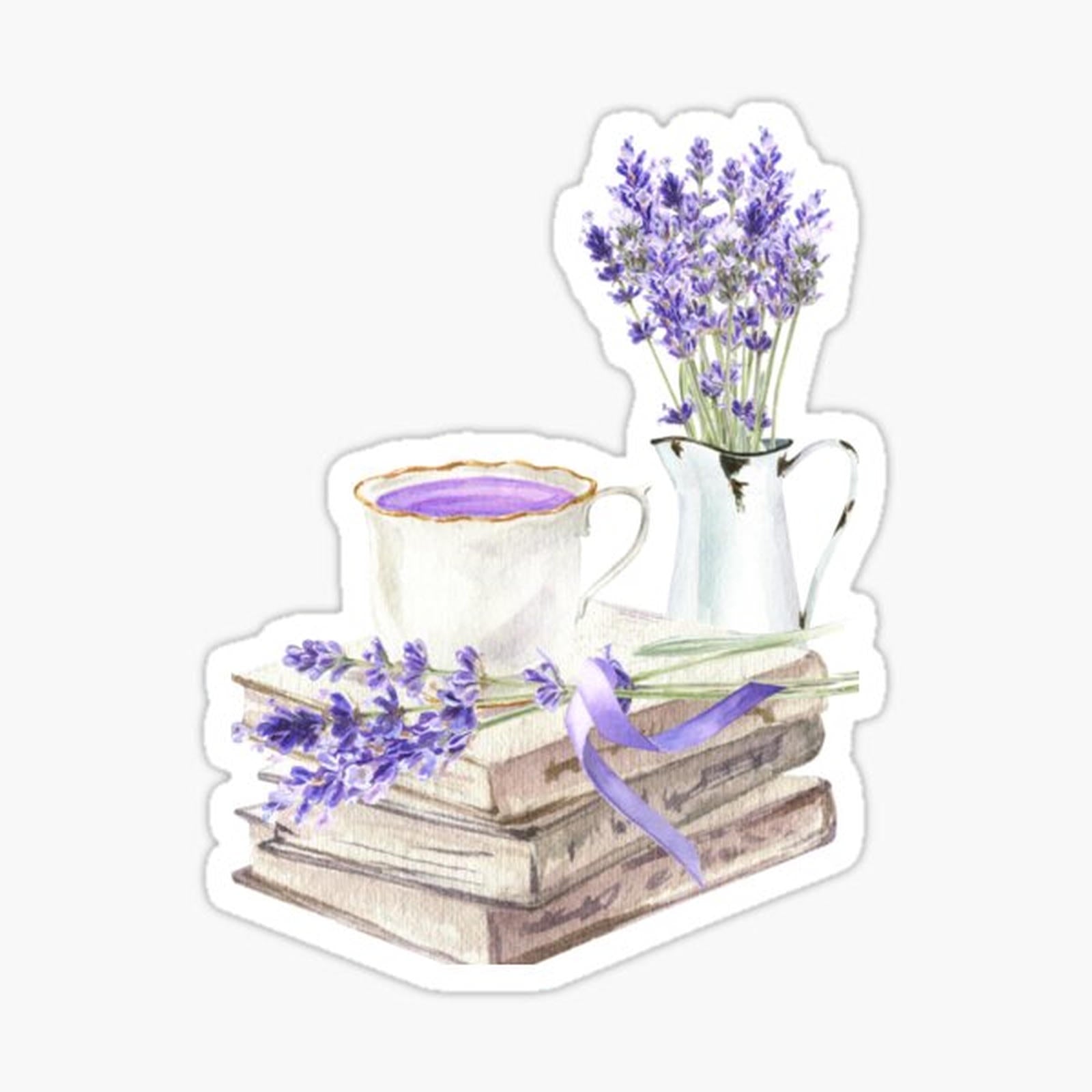 Book and Lavender