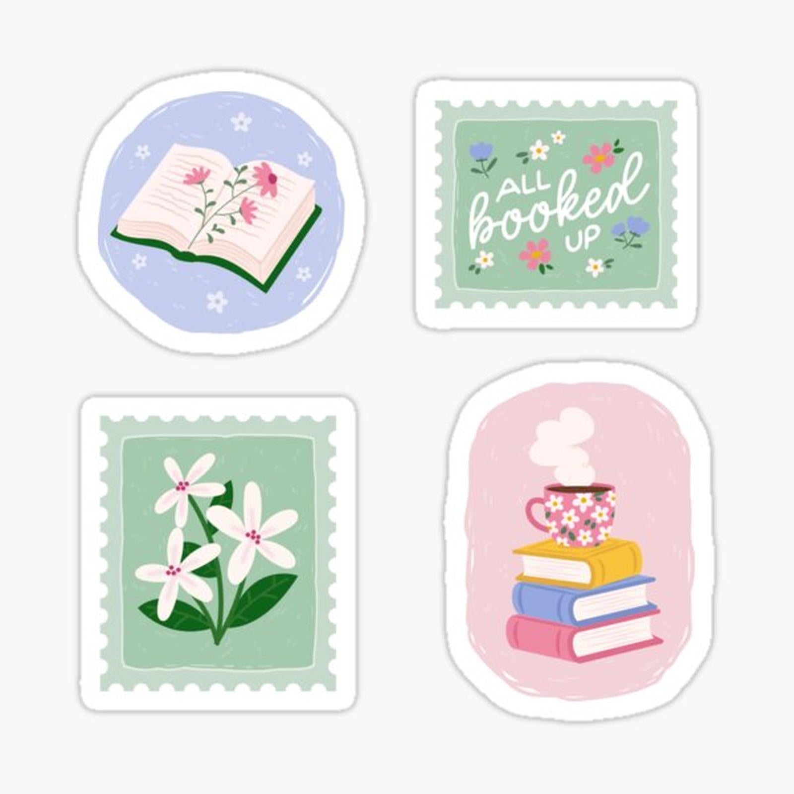 book stamp set