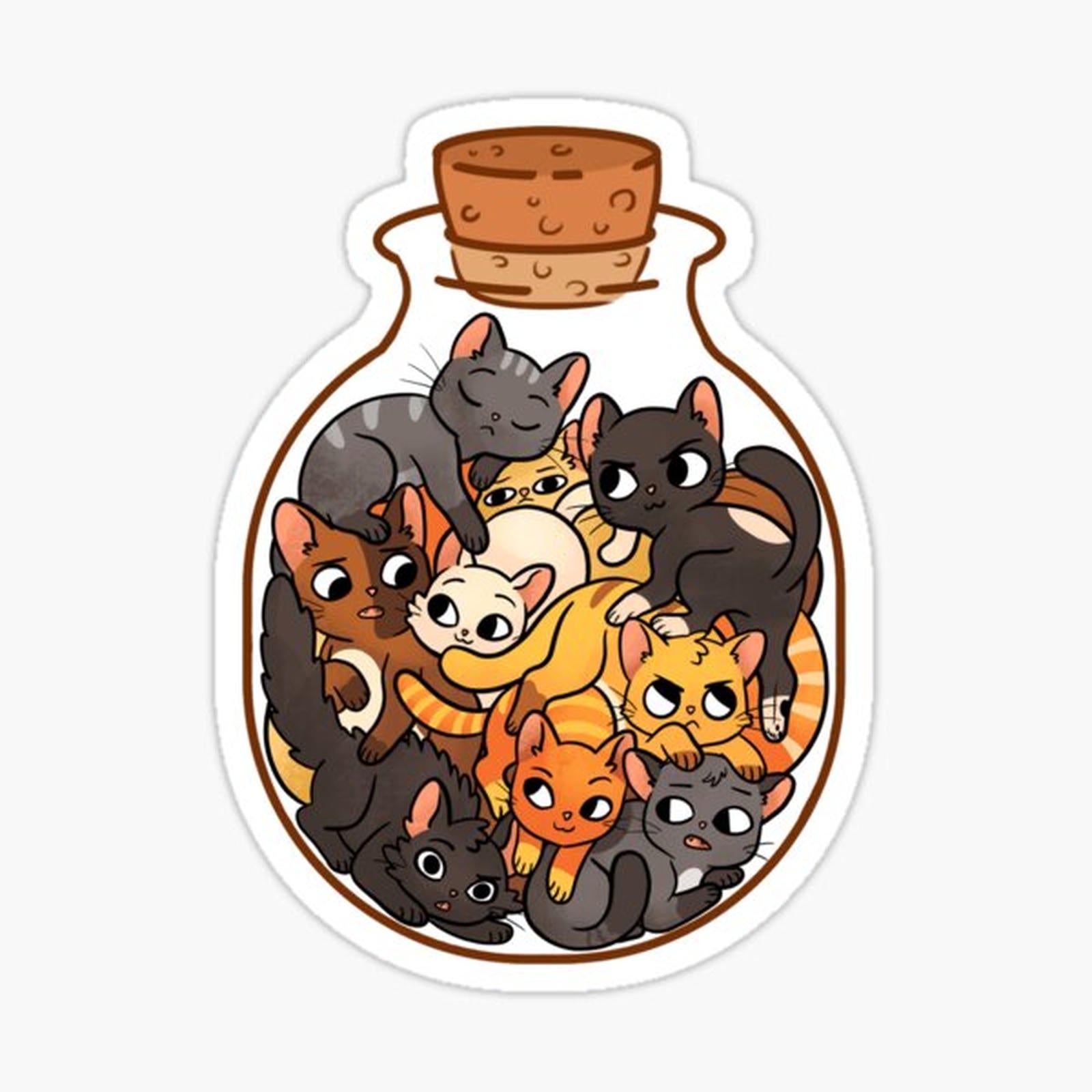 Bottle of Cats
