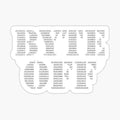 Byte Off Programmer Computer Binary Code