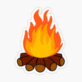 Campfire _ Firewood _ Flames _ Camping _ Summer Camp