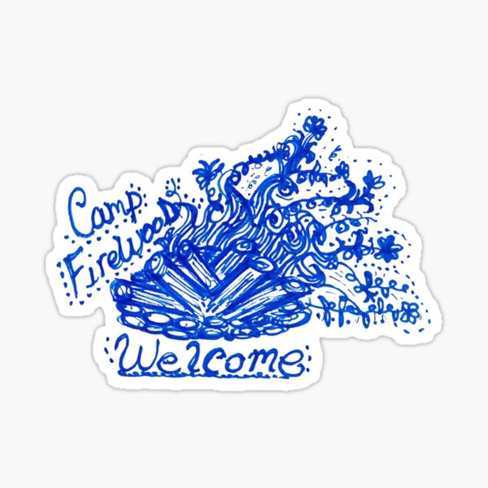 Camping Pen Doodle