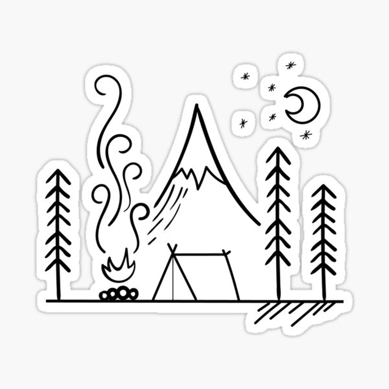 Camping Scene