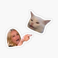 Cat meme sticker pack