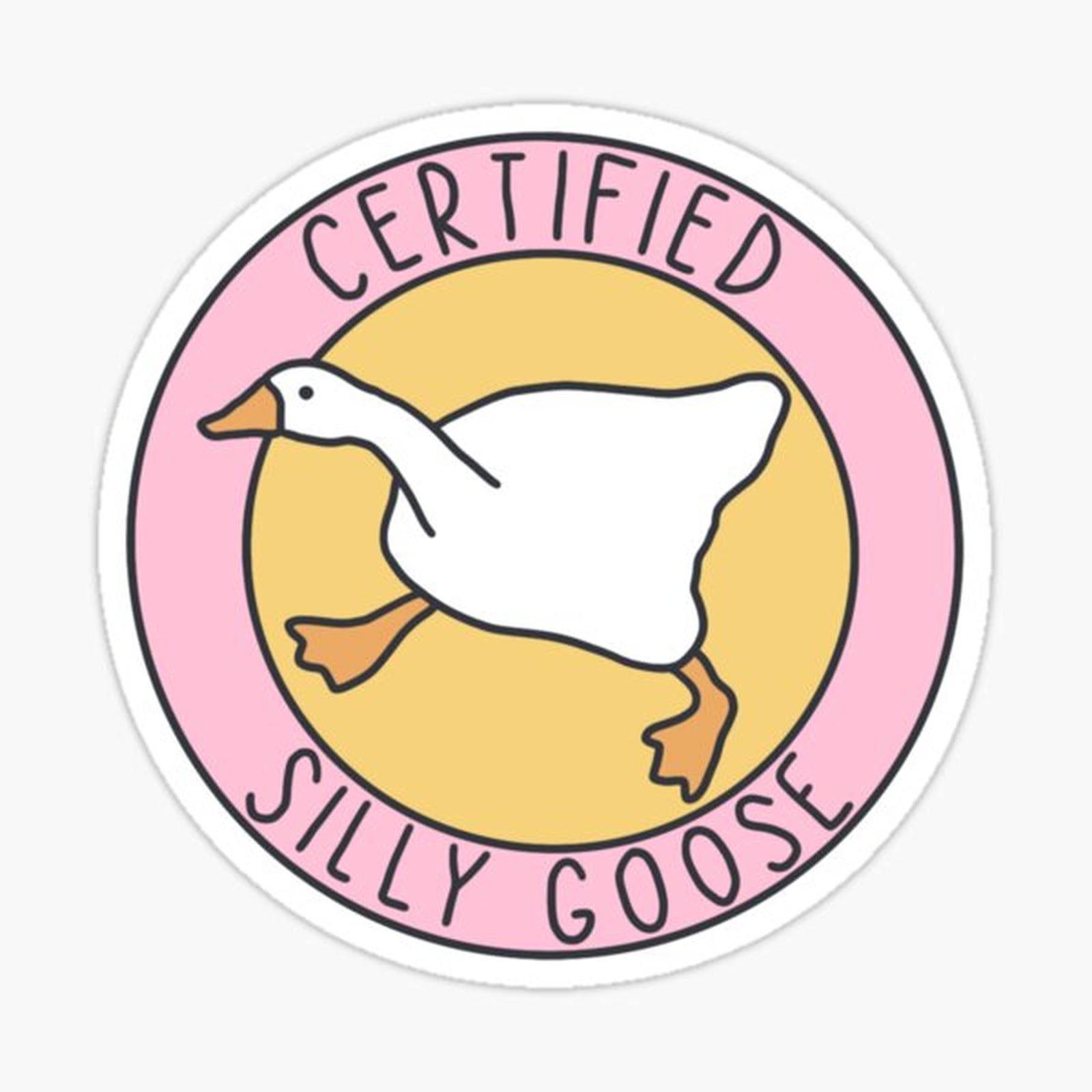 Certified Silly Goose Pink