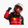charles leclerc fist pump
