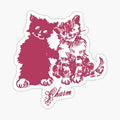Charm Clairo Cat Best Friends Drawing