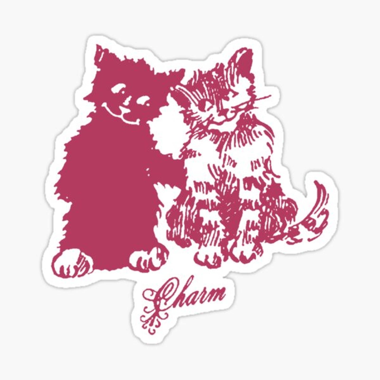 Charm Clairo Cat Best Friends Drawing