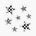 checkerboard stars