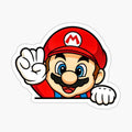 Cheerful Super Mario