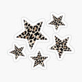 Cheetah Print Stars