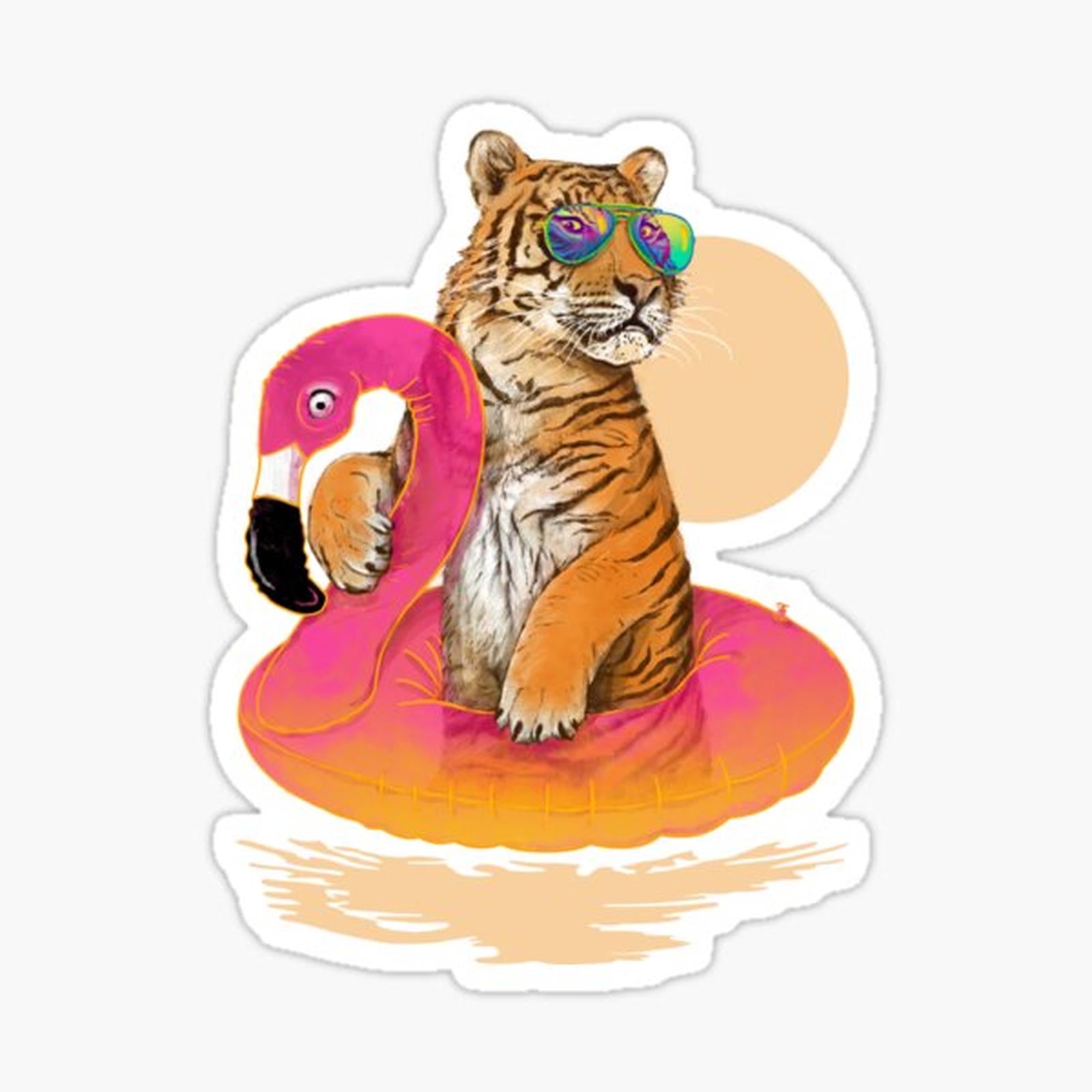 Chillin, Flamingo Tiger