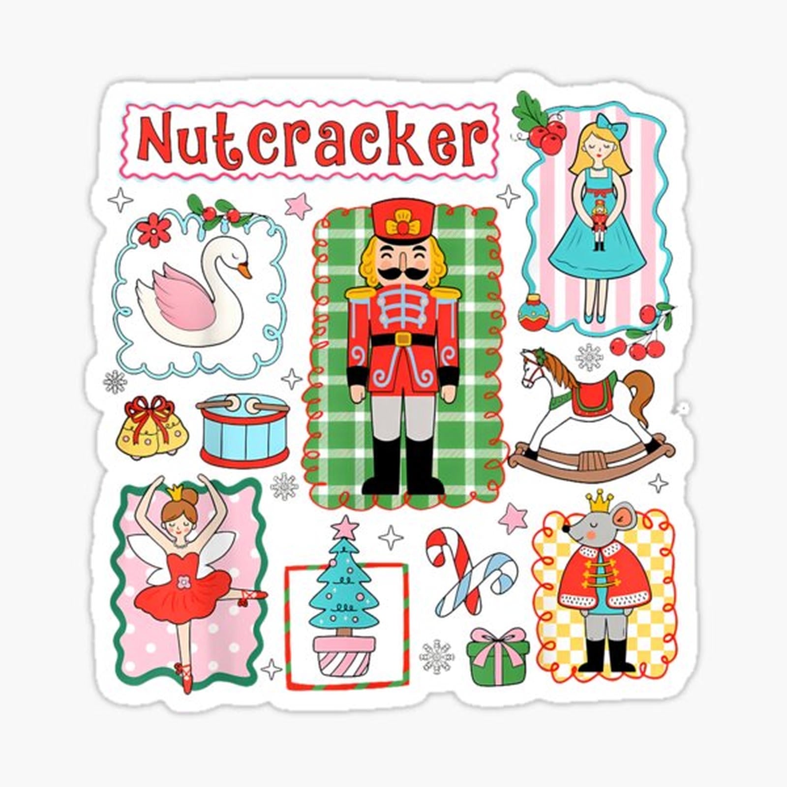 Christmas Nutcracker Squad Ballet Dance Women Kid Girls Xmas