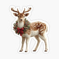 Christmas Reindeer – Cute Festive Holiday Deer Illustration
